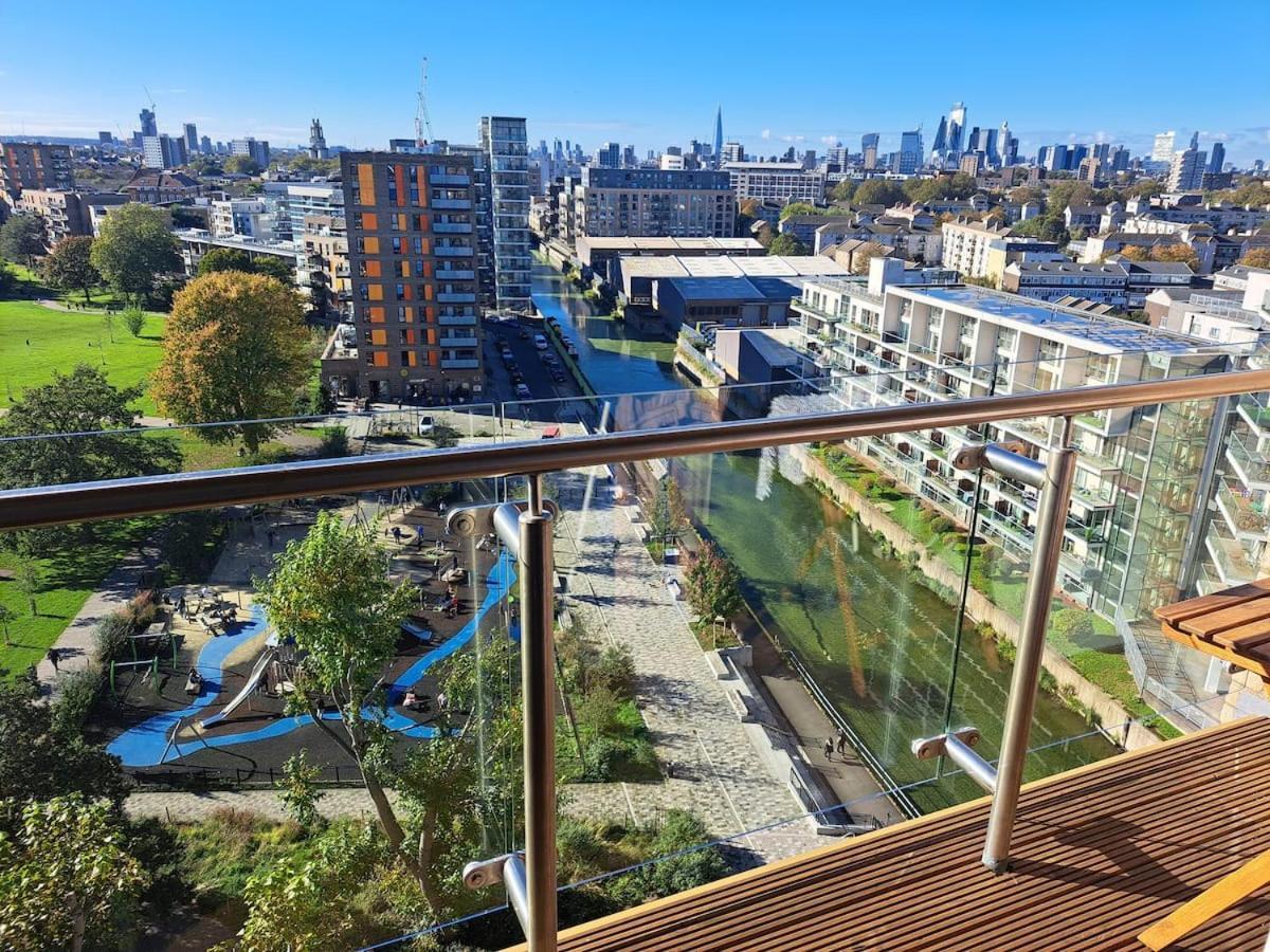 Cozy Double Room With Large En Suite Near Canary Wharf London With Amazing Views In A Shared Apartment Eksteriør bilde